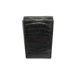 Gucci Vintage Black Crocodile Case