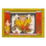 NARASIMHA SLAYING THE DEMON KING HIRANYAKASHIPU