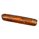 *A QAJAR LACQUERED PAPIER-MÂCHÉ PEN CASE (QALAMDAN)