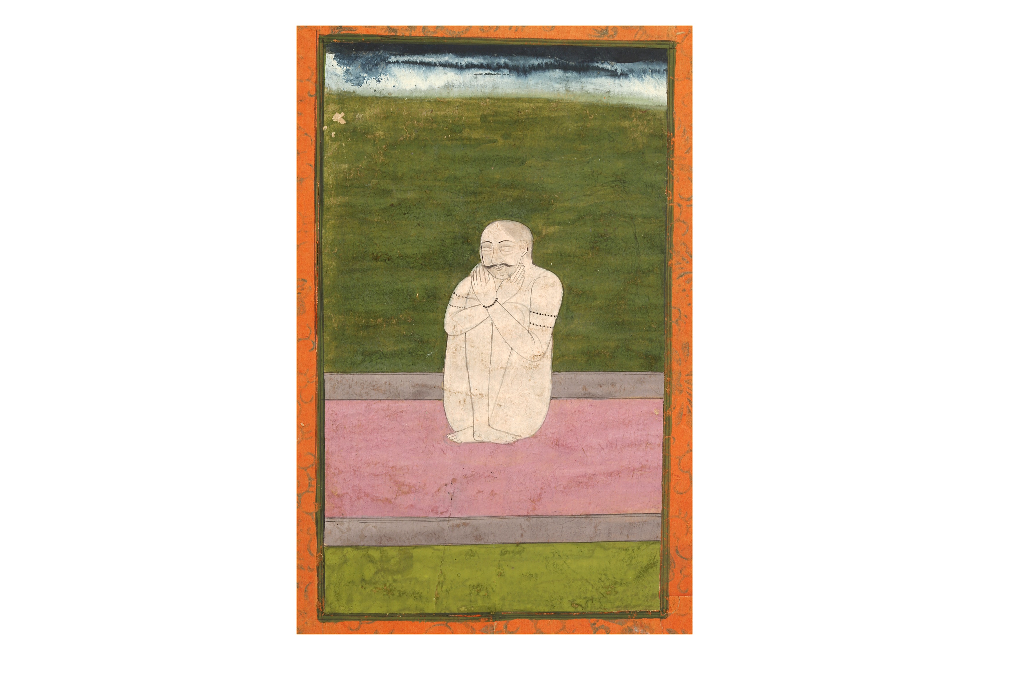 AN ASCETIC IN MEDITATION PROPERTY OF THE LATE BRUNO CARUSO (1927 - 2018) COLLECTION - Image 2 of 5