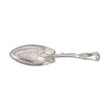 A George III sterling silver whitebait fish server, London 1816 by William Eley and William Fearn