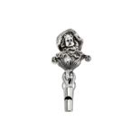 An American sterling silver babies rattle, import marks Birmingham 1904 by Gorham Manufacturing Co