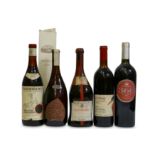 A selection of Italian Wines and Grappa