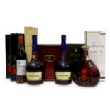 A large assortment of Brandy