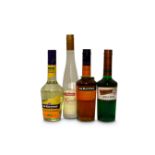 Various De Kuyper Liqueurs
