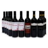 Assorted New World Red Wines