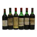 Mixed 1960s Bordeaux