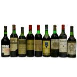 Mixed 1970's Bordeaux