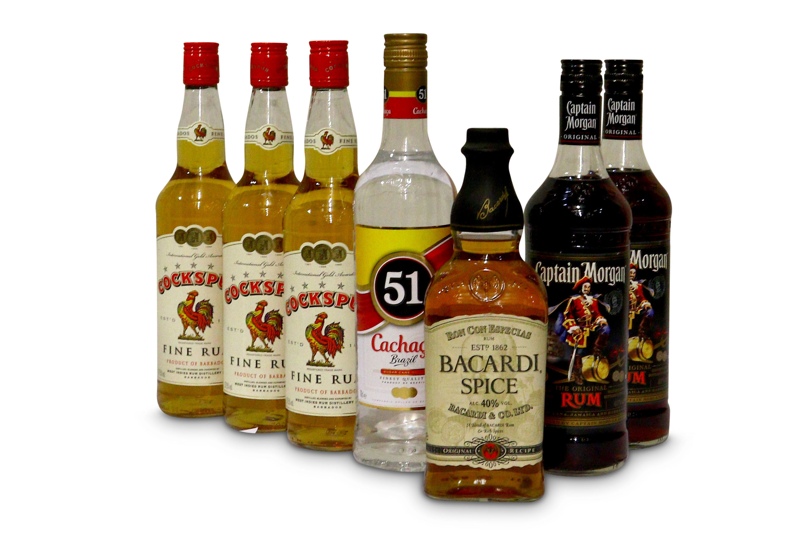 Assorted Rums