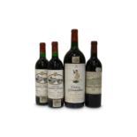 A selection of Bordeaux wines