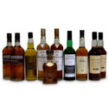 A selection of Malt Whiskies