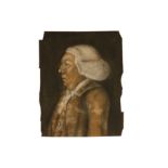 Portrait.- A portrait of Samuel Johnson