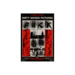 Gilbert and George (British duo, b.1953 & 1952) Dirty Words Pictures 2002 Posters for the exhibition