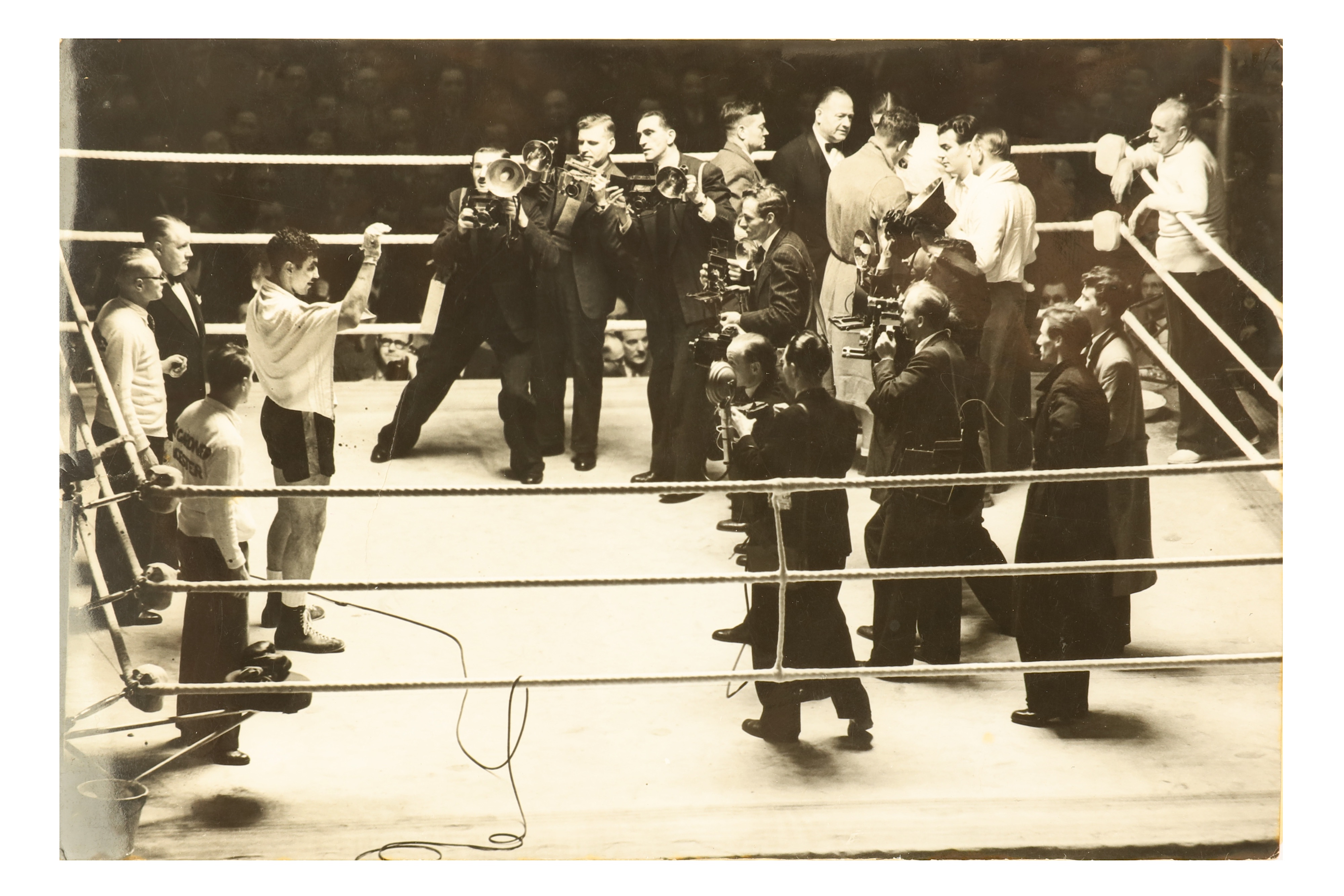 A Collection of Boxing & Movie Press Photographs c.1950s - Image 3 of 7