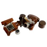 A Kodak Retina II Type 011 Rangefinder Camera