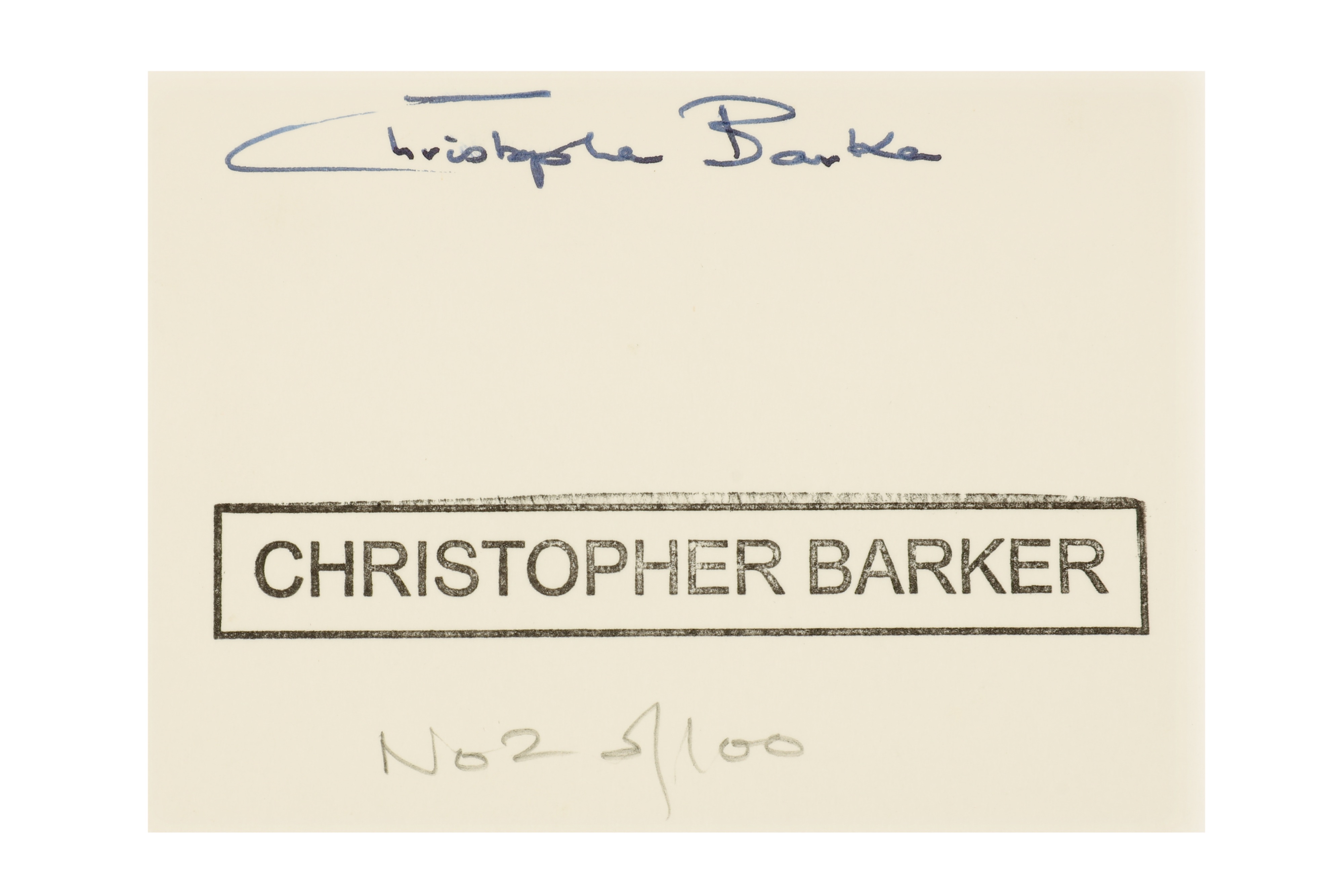 Christopher Barker b.1943 - Image 2 of 2