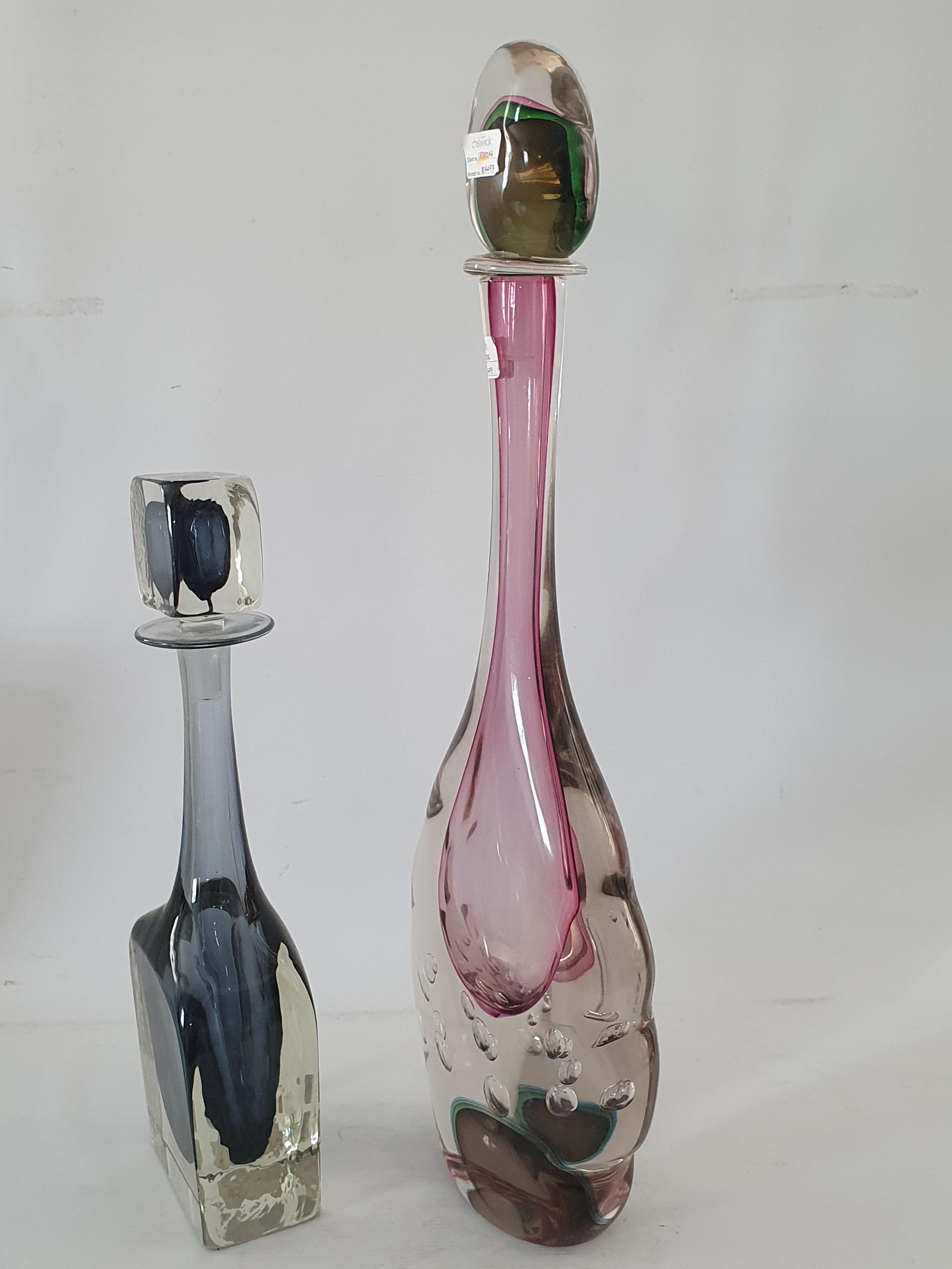 A 20th Century Italian Murano glass bottle vase by Oggetti, - Image 10 of 18