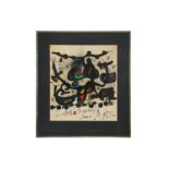 JOAN MIRÓ (SPANISH 1893 - 1983) Homenatge a Joan Prats, 1971 (Maeght 735) Lithograph printed in