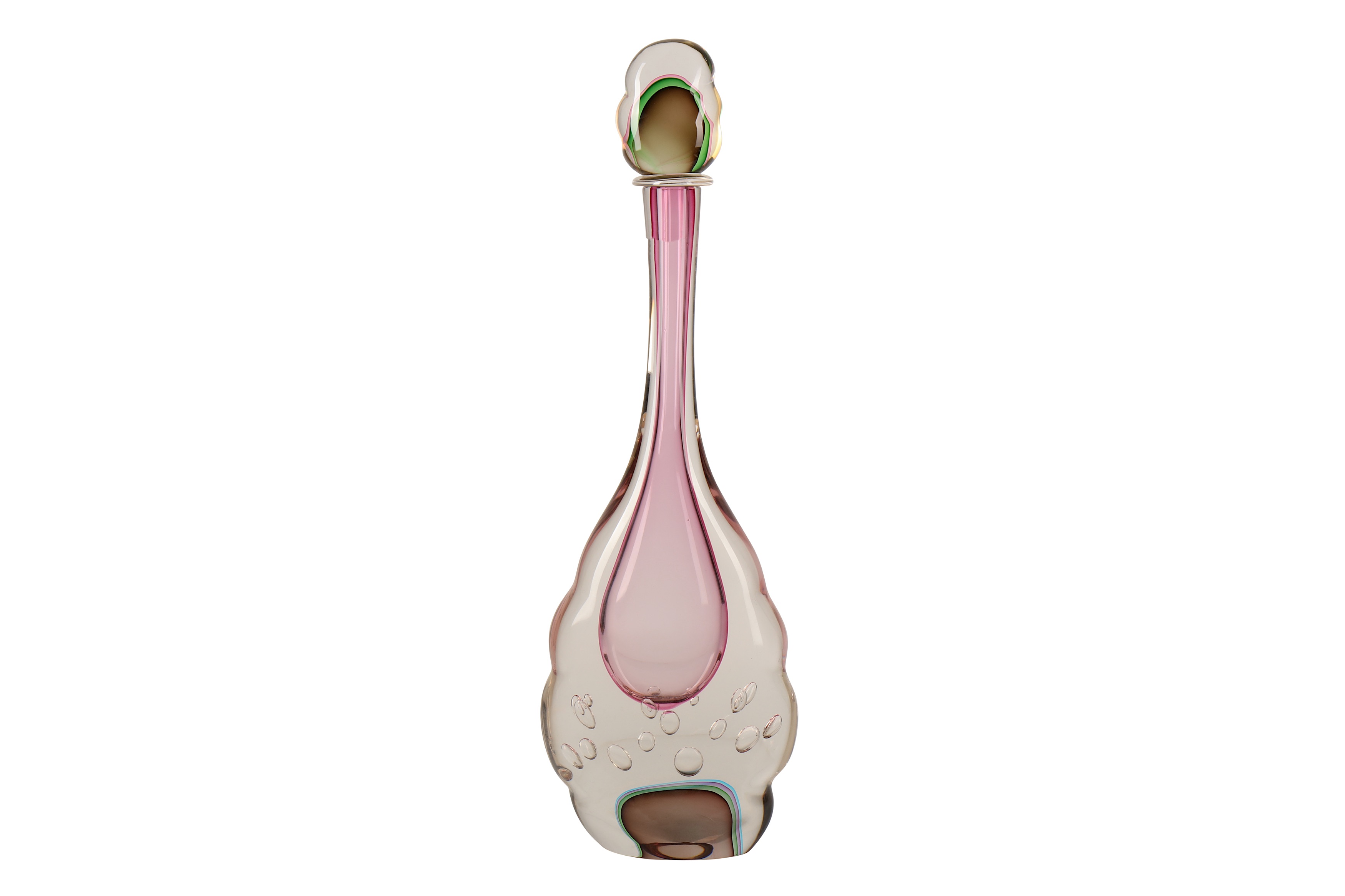 A 20th Century Italian Murano glass bottle vase by Oggetti, - Image 4 of 18