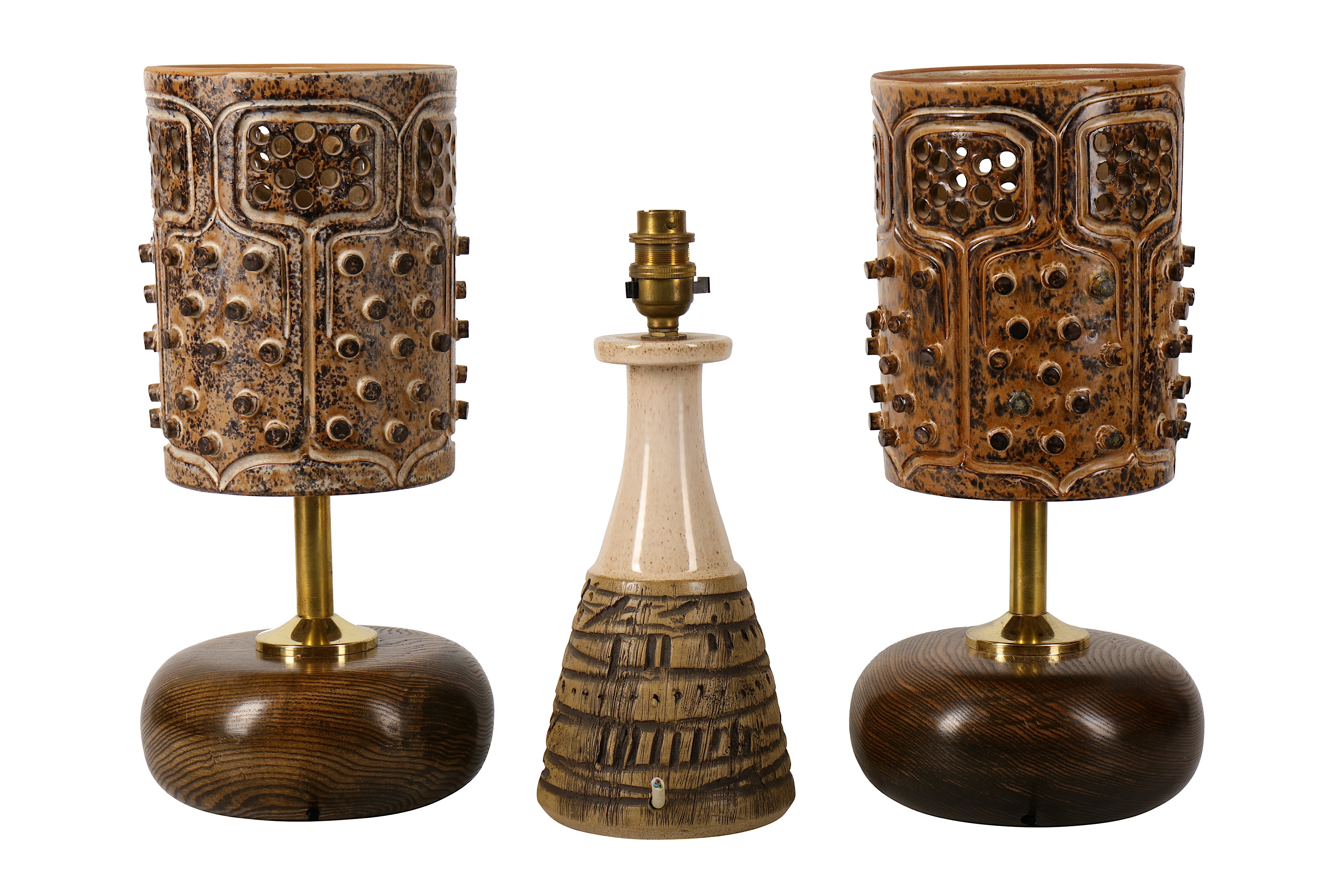 A pair of 1970s Axella Design Danish table lamps - Image 2 of 8