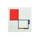 AFTER PIET MONDRIAN (DUTCH 1872-1944) Composition No. III, with Red, Blue, Yellow, and Black
