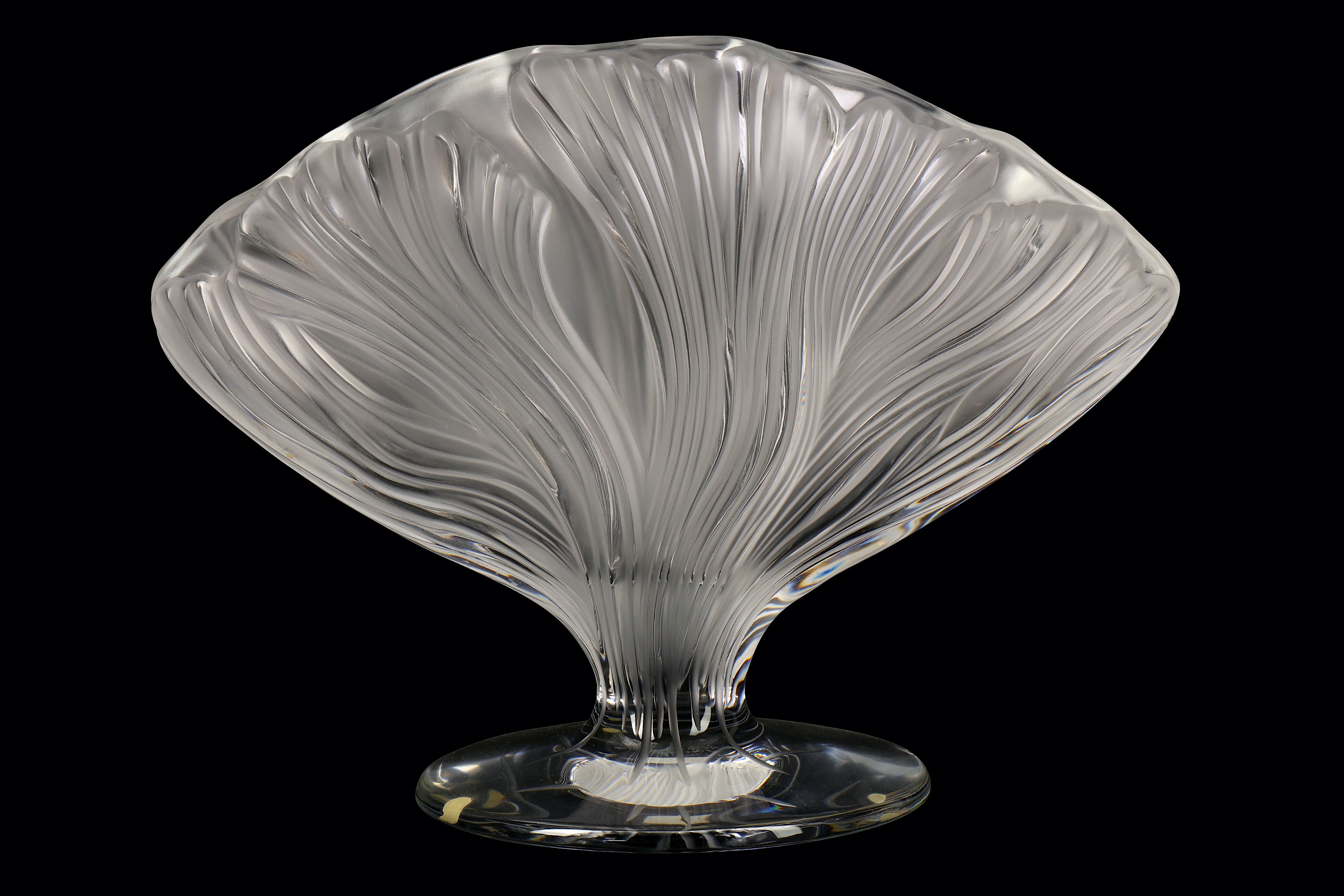 A Lalique Crystal vase 'Ichor,'