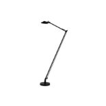 Paolo Rizzato for Luce Plan, a Bernice adjustable desk lamp,model D12, black painted aluminium, on a