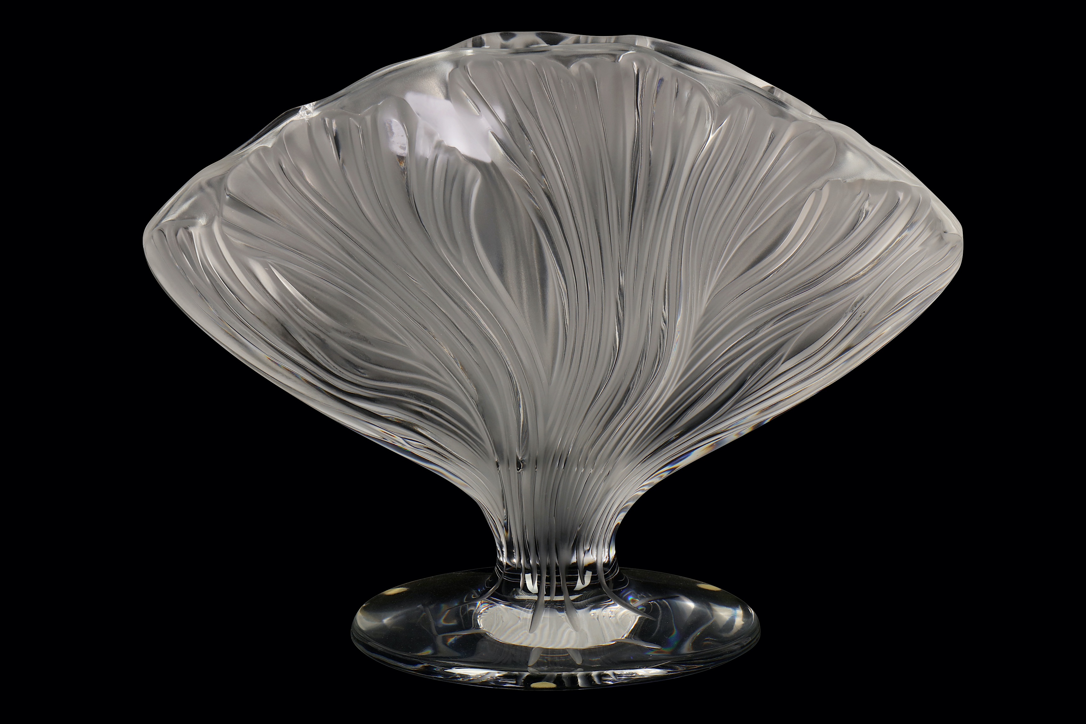 A Lalique Crystal vase 'Ichor,' - Image 2 of 3