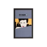 Patrick Nagel (American, 1945-1984), 'Art Expo NY 1981 Poster'