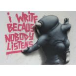§ Cart1 (French), 'I Write Because Nobody Listens'