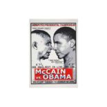 § Mr Brainwash (French, b.1966), 'Obama vs McCain'