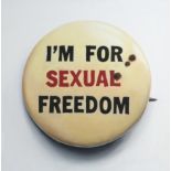 § Lucas Price (British b.1980), 'I'm For Sexual Freedom'