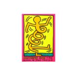 Keith Haring (American, 1958-1990), 'Montreux Jazz Festival, 1983 (Pink)'