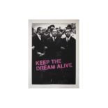 § Mr Brainwash (French, b.1966), 'Keep the Dream Alive (MLK-pink)'