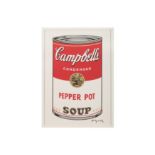 Andy Warhol (American, b.1923), 'Campbell’s Soup - Pepper Pot'