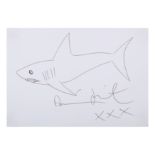 § Damien Hirst (British, b.1965), 'Shark drawing'