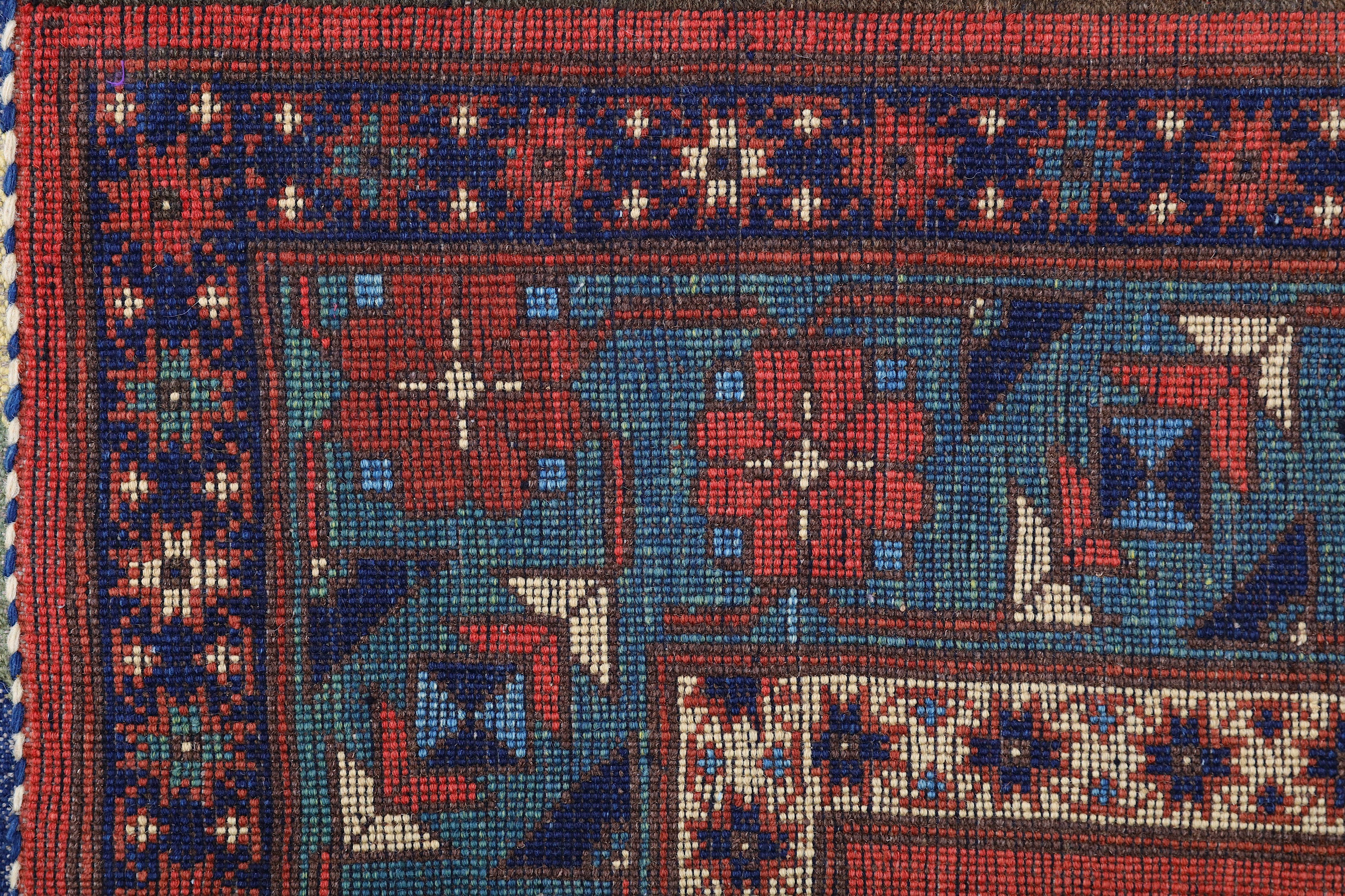 A FINE UZBEKISTAN CARPET - Image 7 of 7