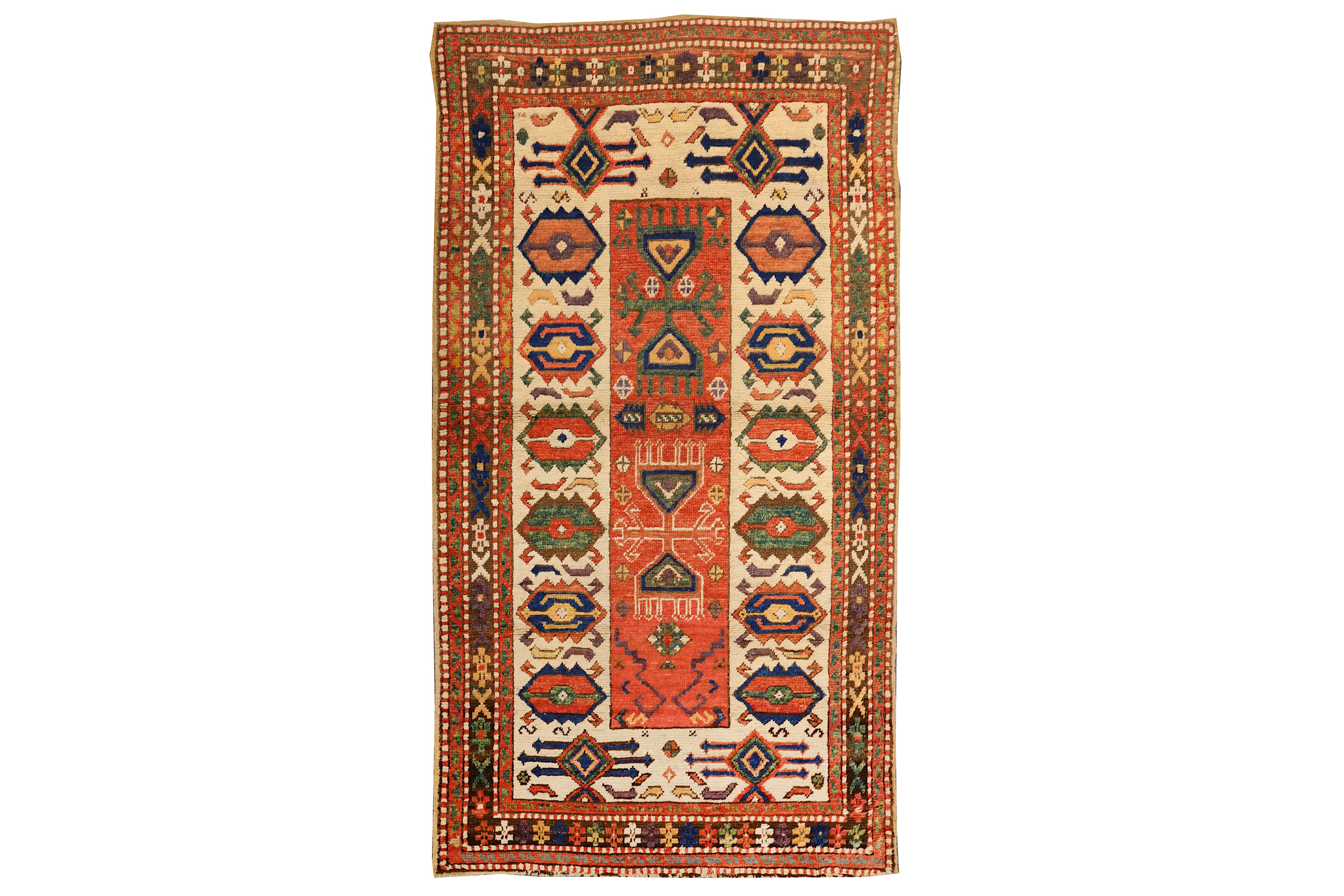 AN ANTIQUE KONYA LARGE RUG, TURKEY