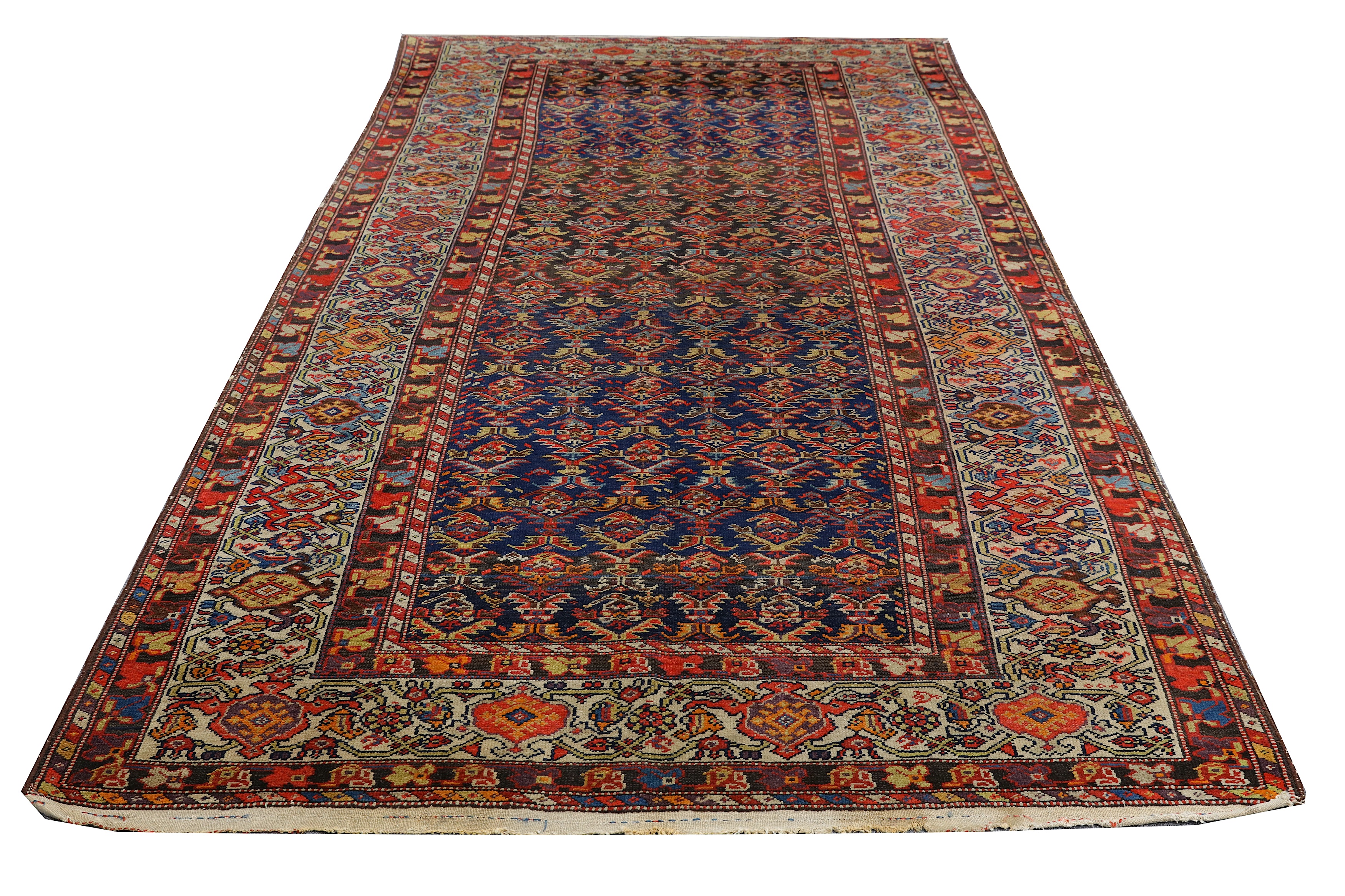 AN ANTIQUE MALAYIR KELLEH, WEST PERSIA - Image 2 of 7