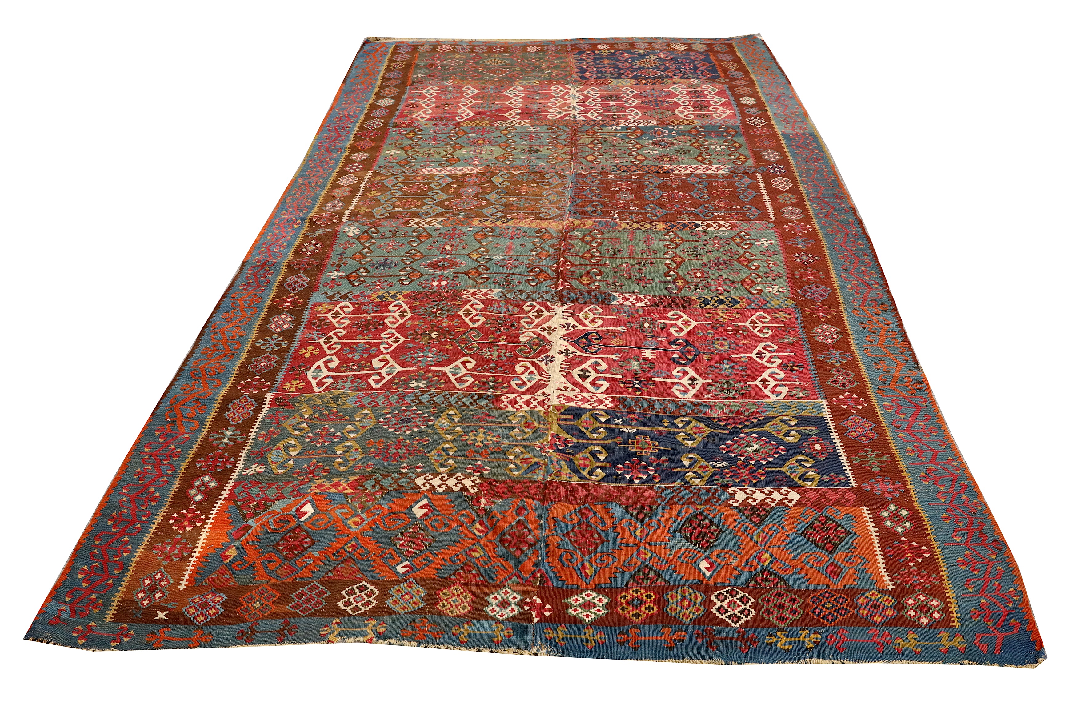 AN ANTIQUE EASTERN ANATOLIAN KILIM, TURKEY - Image 2 of 7