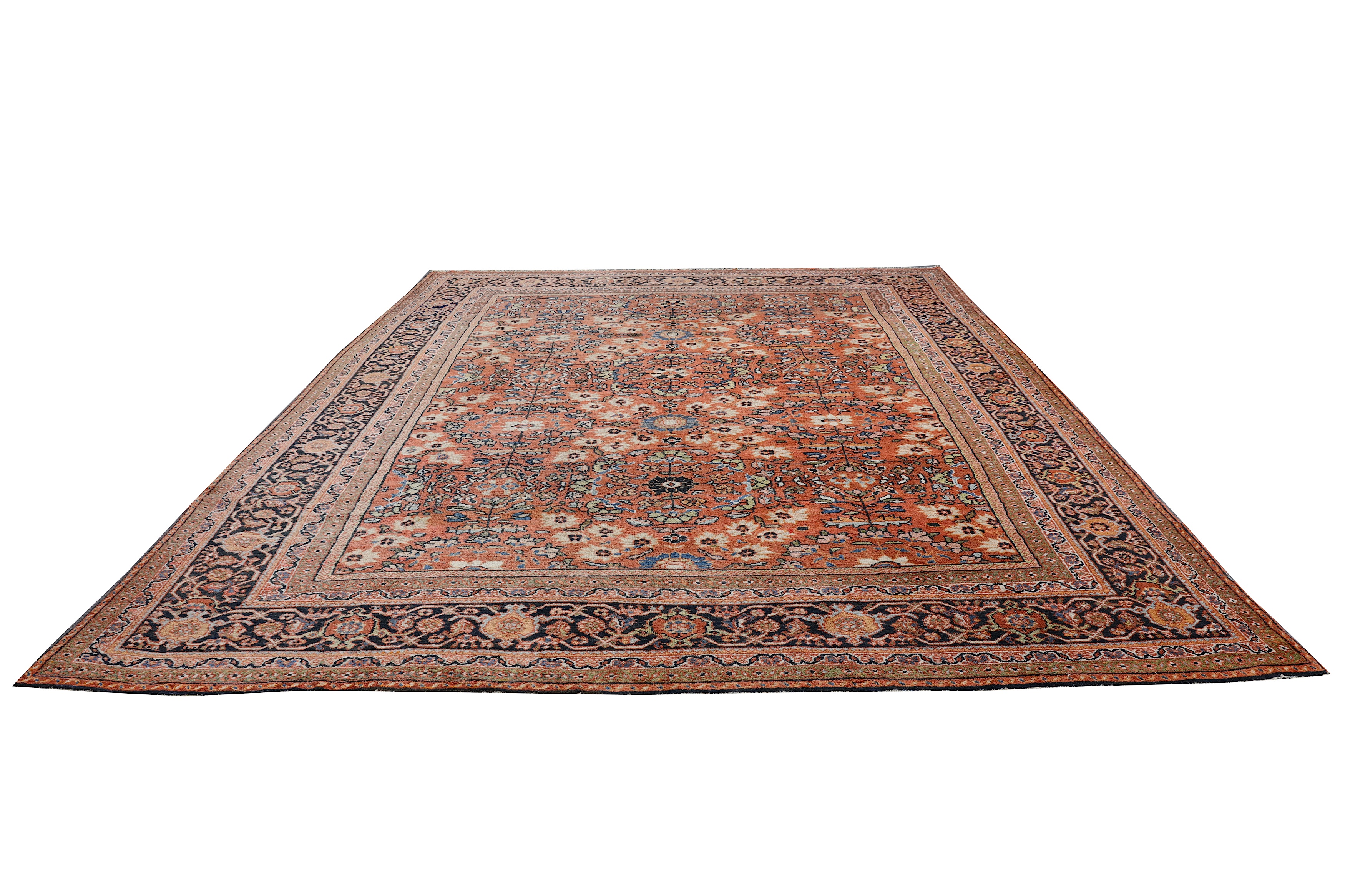 AN ANTIQUE MAHAL CARPET, WEST PERSIA - Image 2 of 7