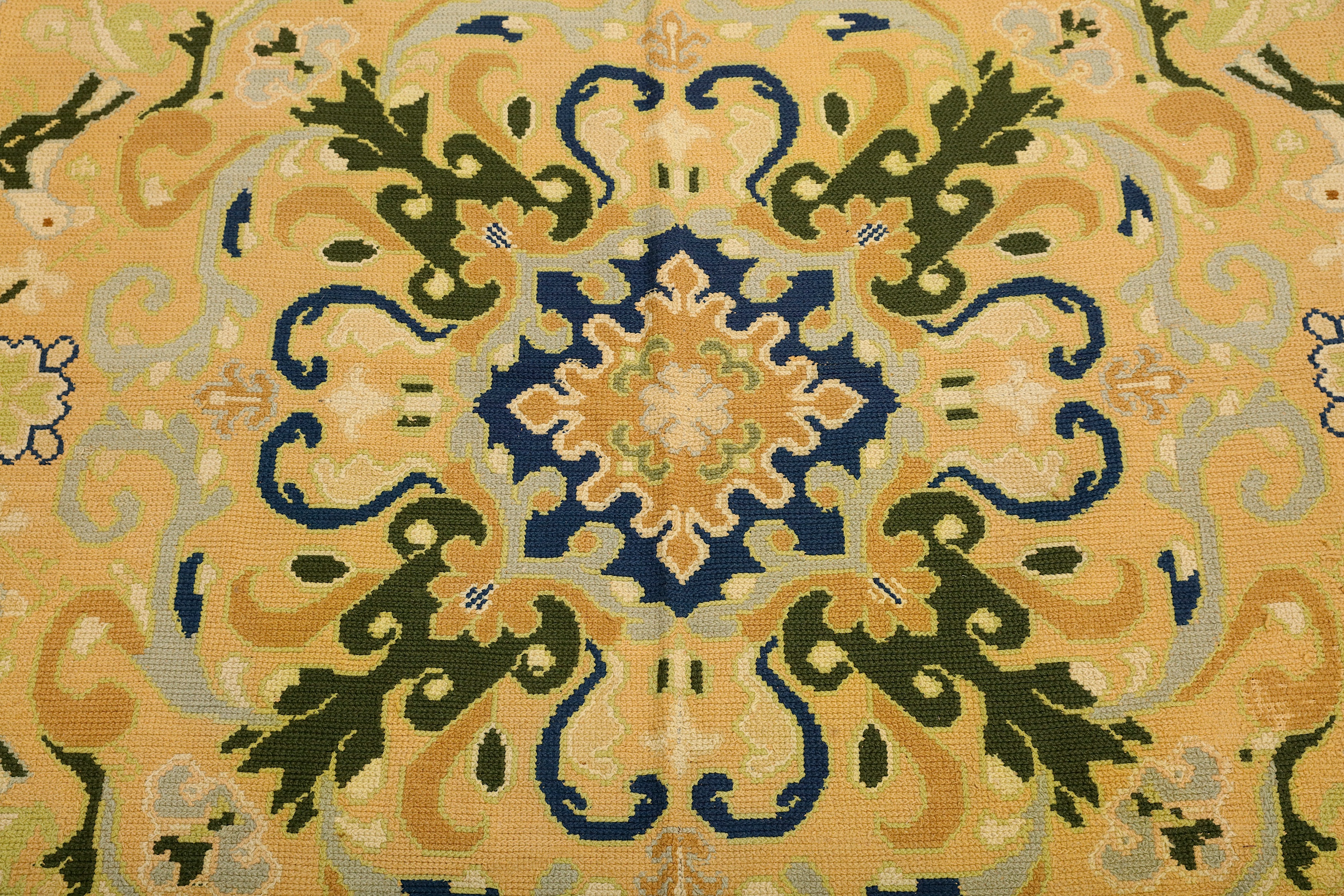 A PORTUGUESE NEEDLEPOINT CARPET - Image 3 of 6