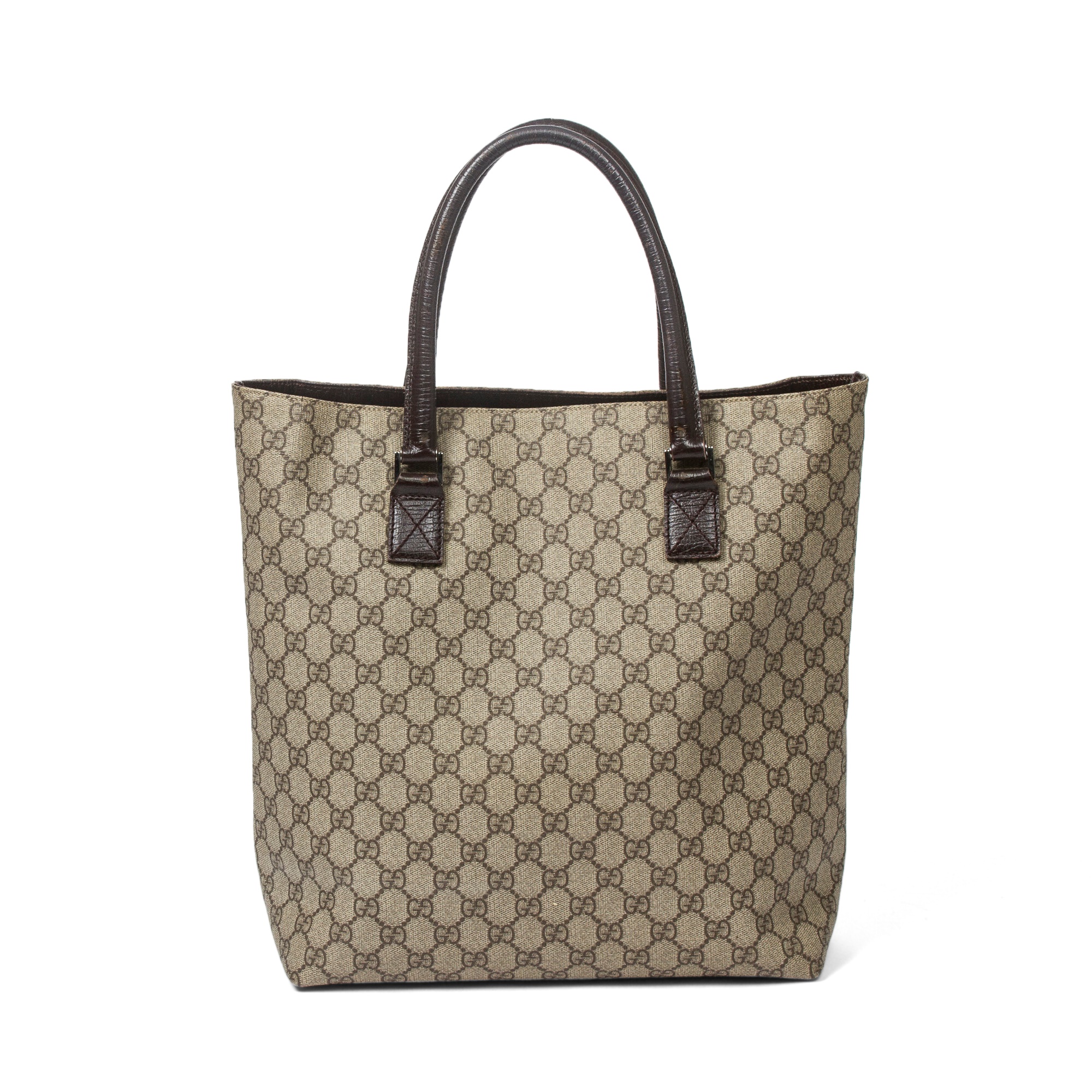 Gucci Beige Supreme Monogram Canvas Tote - Image 2 of 5