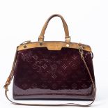 Louis Vuitton Rouge Fauviste Monogram Vernis Brea MM