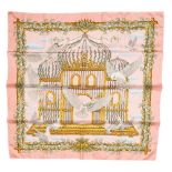 Hermes 'Envol' Silk Scarf