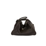 Hermes Graphite Clemence Lindy 35