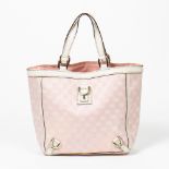 Gucci Pink Monogram Abbey Shopper PM