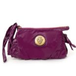 Gucci Purple Crest Clutch