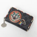 Gucci Black Night Courier Card Case