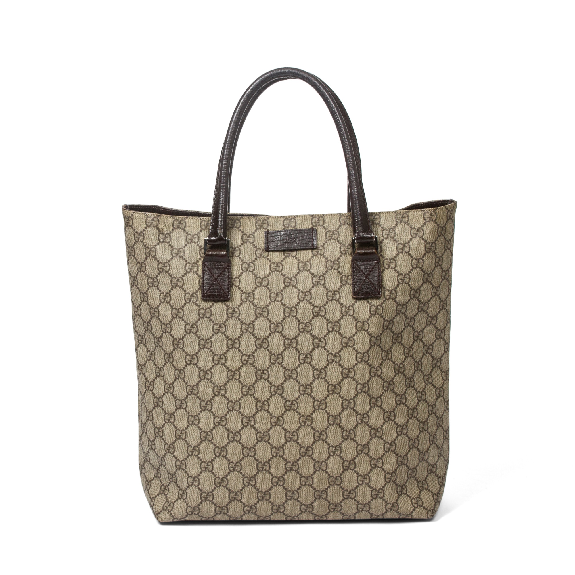 Gucci Beige Supreme Monogram Canvas Tote